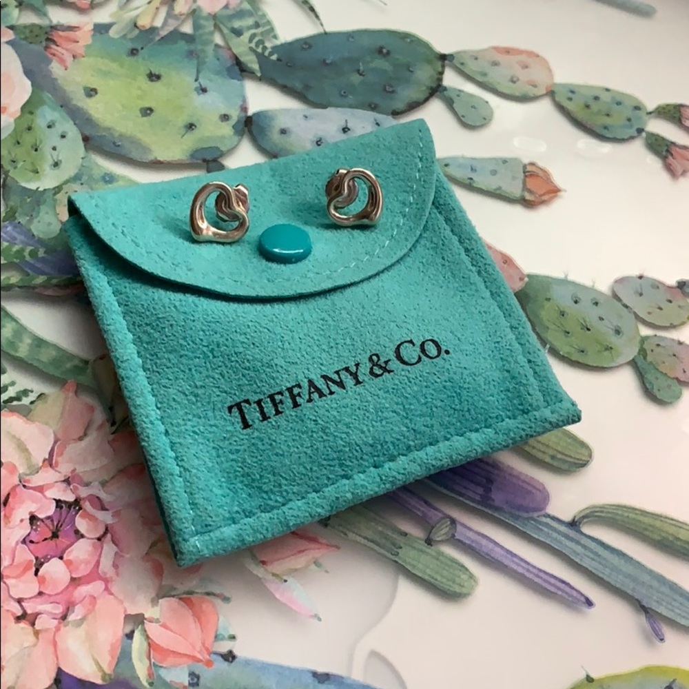 Tiffany & Co. Elsa Peretti open heart earrings